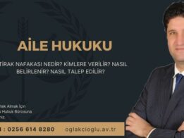 İştirak Nafakası Nedir Kimlere Verilir