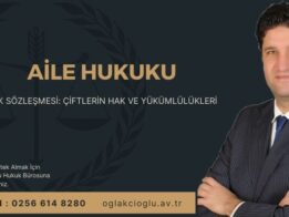 Evlilik Sözleşmesi Çiftlerin Hak ve Yükümlülükleri